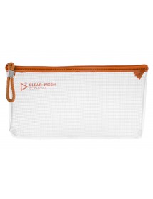 KCK PLAY CLEAR+MESH BAG A5.8ORANGE